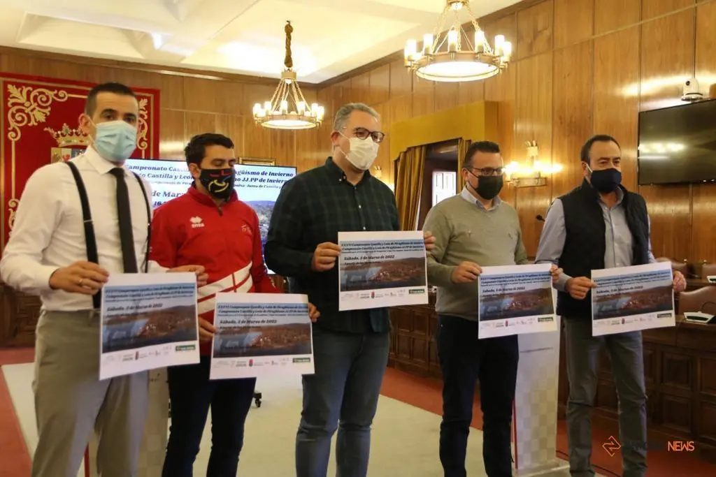 presentación del XXXVI Campeonato de Castilla y León de Piragüismo de Invierno