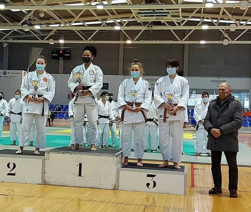 Sara Ventosa del club Judo Morales