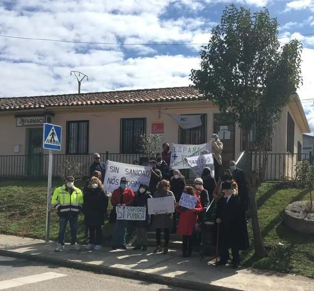 Concentración por una sanidad digna