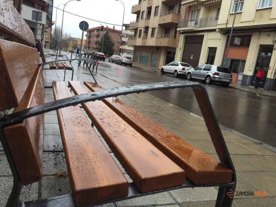 Lluvia en Zamora