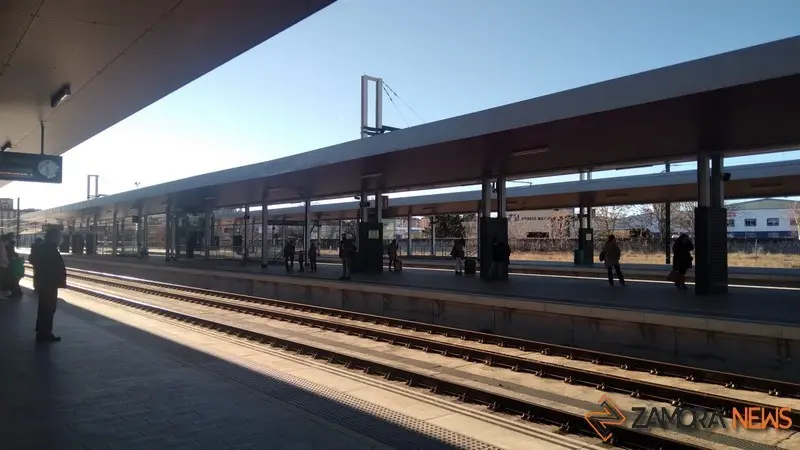 Estación de tren en Zamora