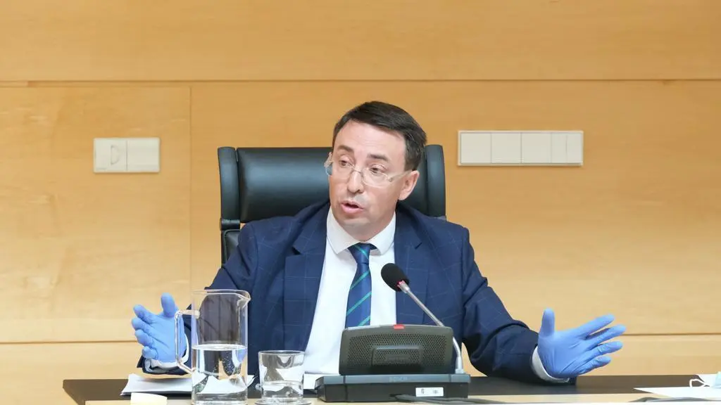 El secretario de Universidades y Ciencia de la Comisión Ejecutiva Autonómica (CEA) del PSOE de Castilla y León, Fernando Pablos