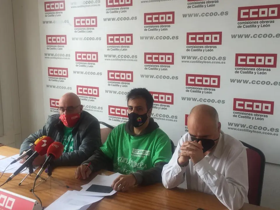 Rueda de prensa de CCOO Zamora