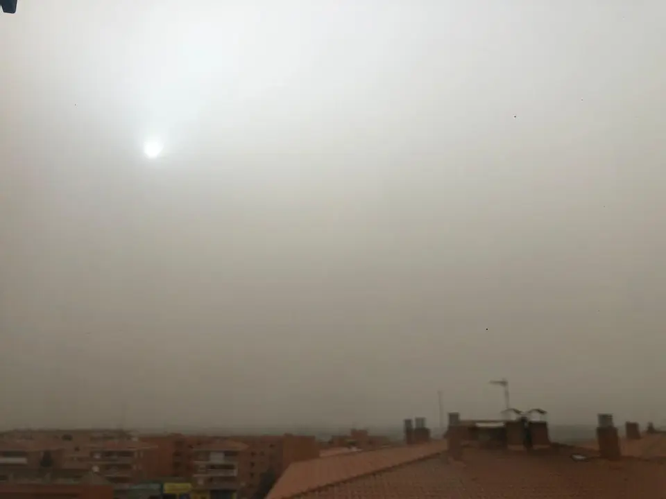 Calima en Zamora