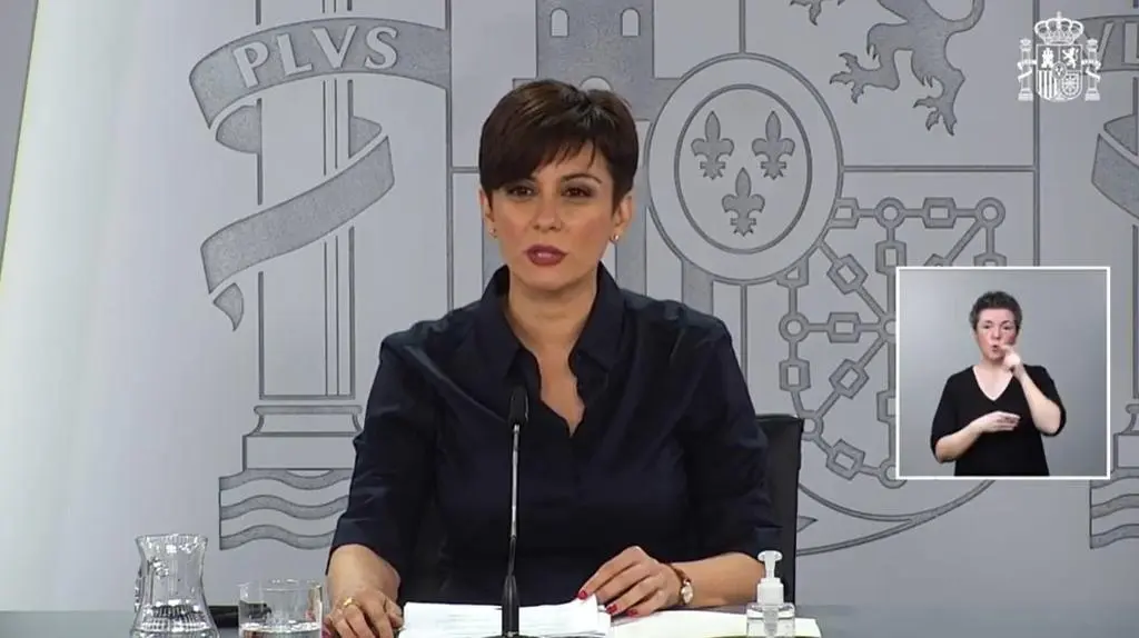 La ministra de Política Territorial, Isabel Rodríguez