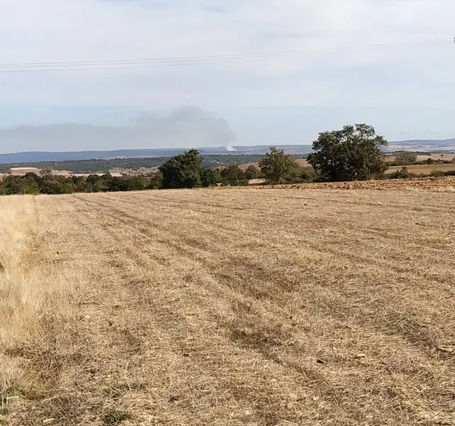 Foto de archivo de un incendio