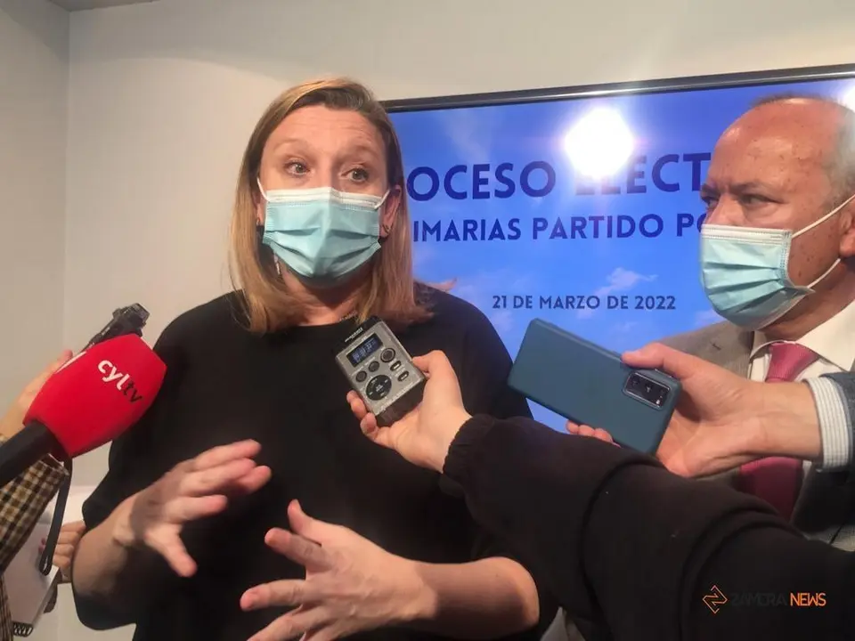 La consejera de Familia e Igualdad de Oportunidades, Isabel Blanco