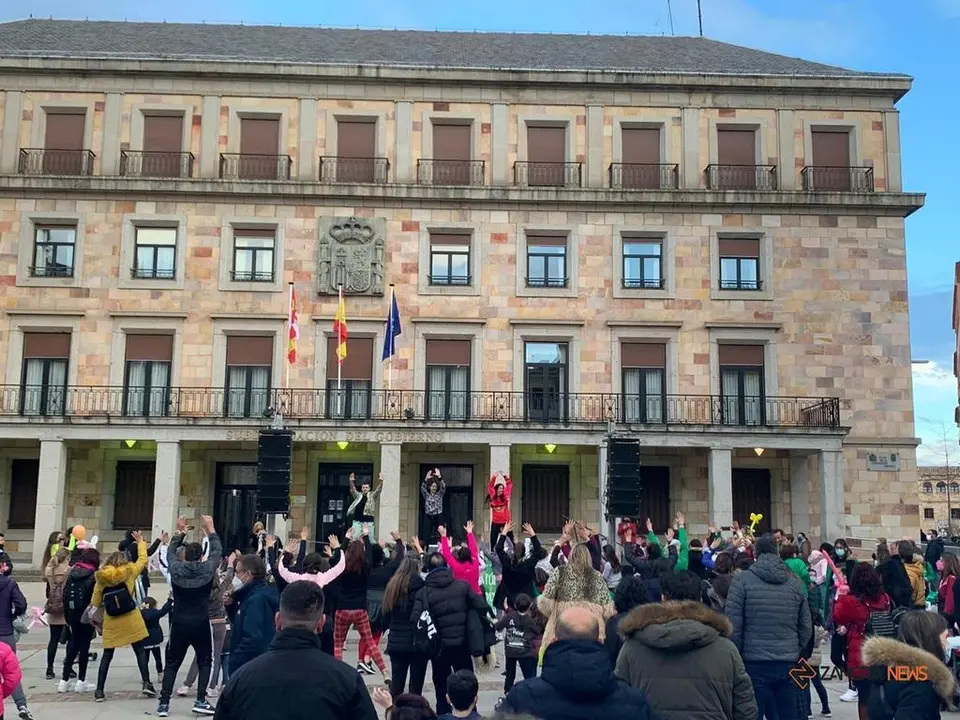 Convivencia por la pública organizada por la Plataforma por la Escuela Pública de Zamora