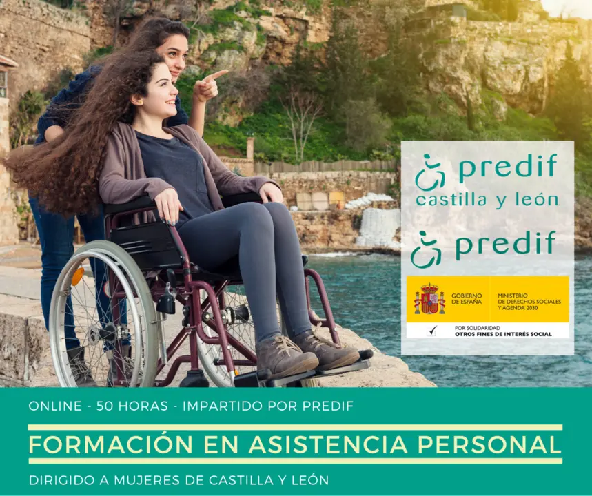 formación en asistencia personal_CyL_cartel