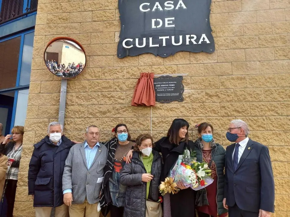 Homenaje a José Ignacio Primo Martínez en la Biblioteca Municipal de Santa Cristina de la Polvorosa