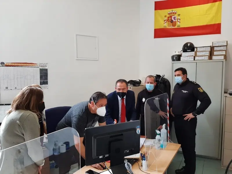El subdelegado del Gobierno en la Comisaría de Zamora