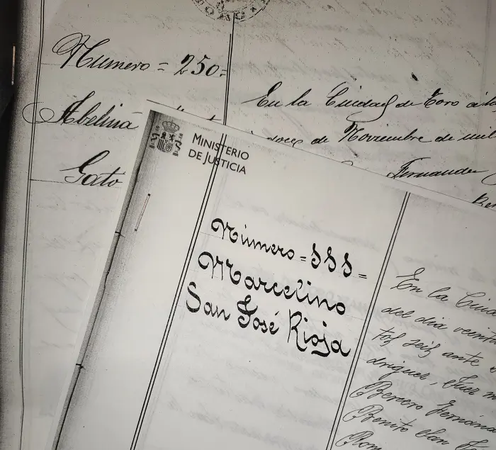 Certificados de nacimiento Toro