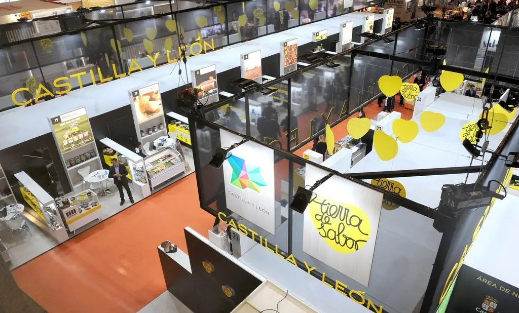 Expositores de la Feria Alimentaria. Fuente: JCYL