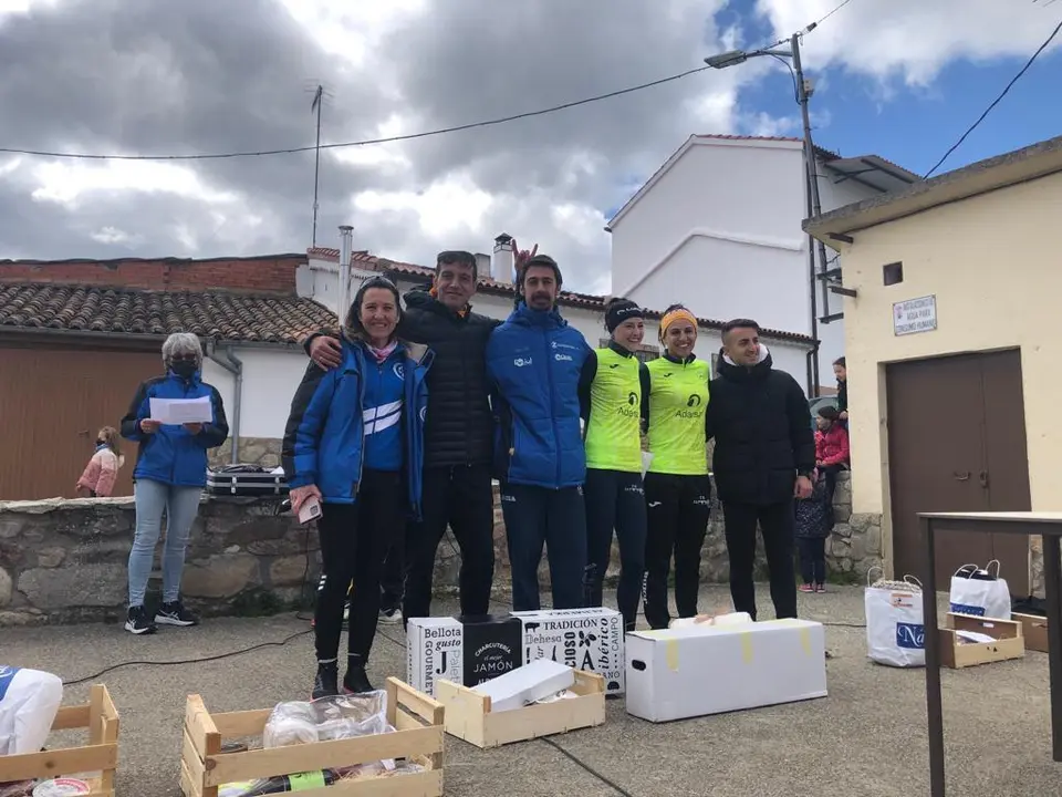 Podium Benavente Atletismo Peñausende