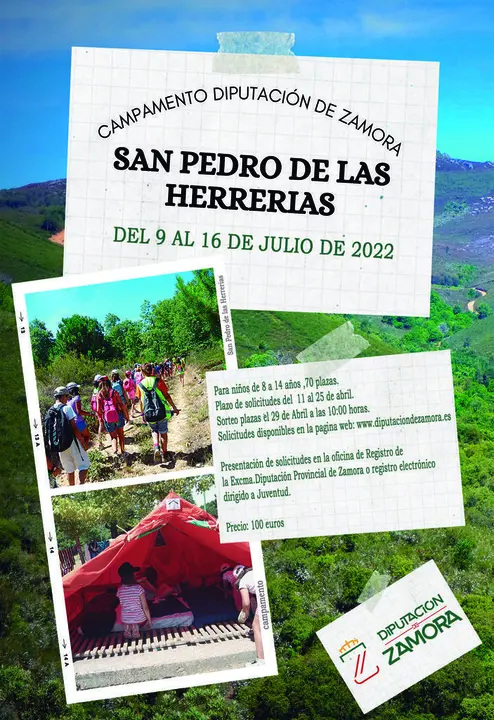 CAMPAMENTO DIPUTACIÓN DE ZAMORA--SAN PEDRO DE LAS HERRERIAS
