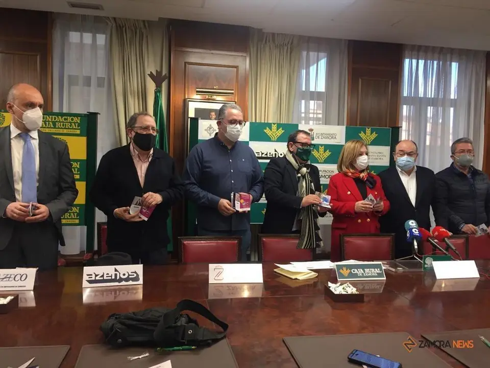 Presentación del itinerario oficial de la Semana Santa de Zamora 2022
