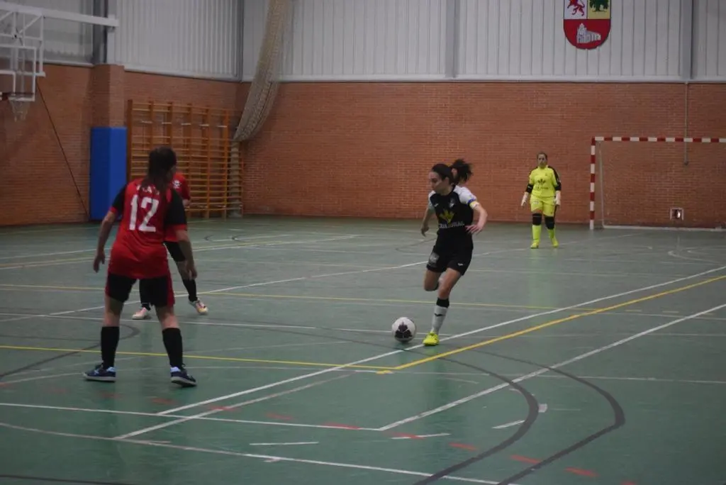Saritilla en un momento del partido. Fotografía: River Zamora