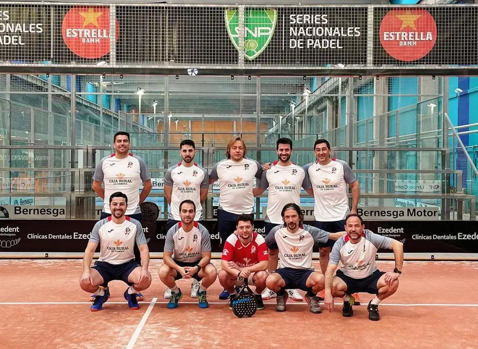 Jugadores del Viriato Padel Club