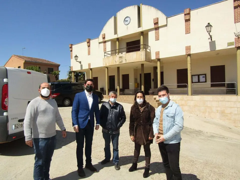 PSOE La Guareña. Visita San Miguel de la Ribera