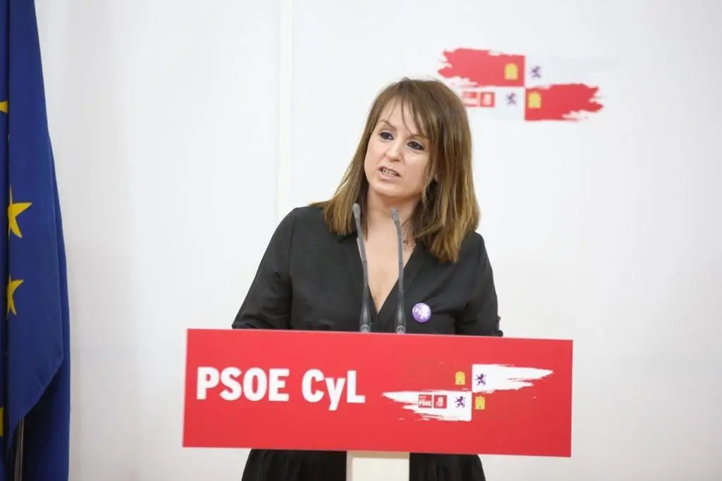a secretaria de Igualdad del PSOE de Castilla y León y viceportavoz en las Cortes, Patricia Gómez