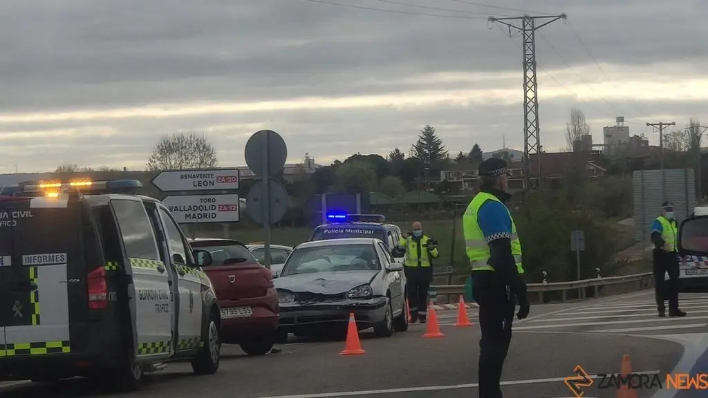 Accidente en la CL-605