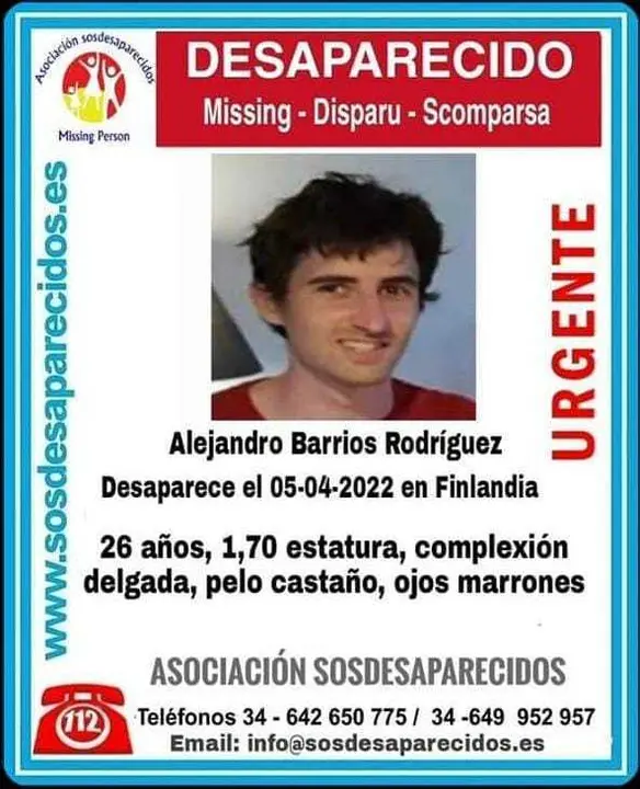 Desaparecido en Finlandia