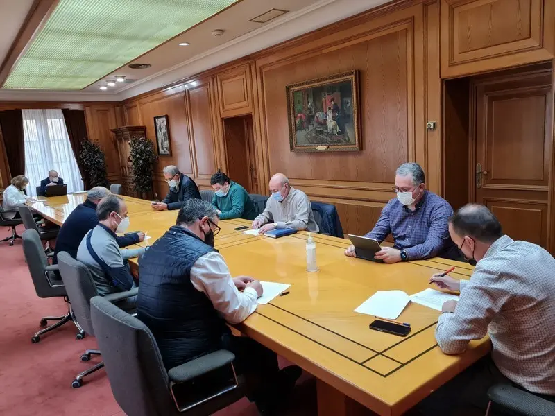 Reunión de la Junta de Gobierno de la Diputación