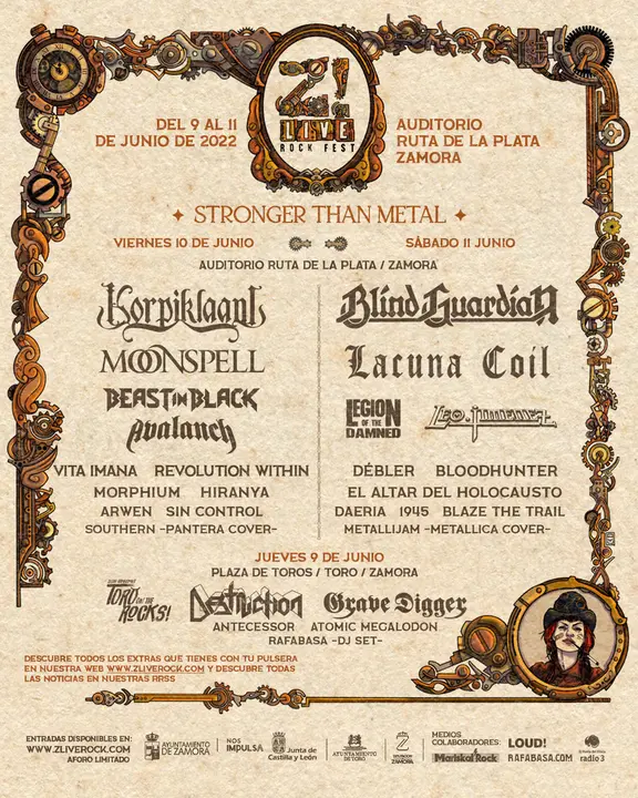 CARTEL ZLIVE22 POR DIAS
