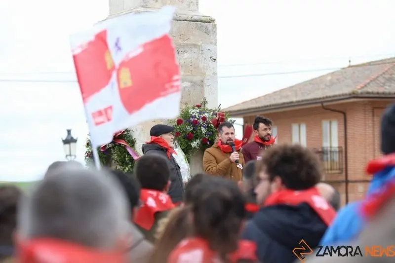 Luis Tudanca en Villalar