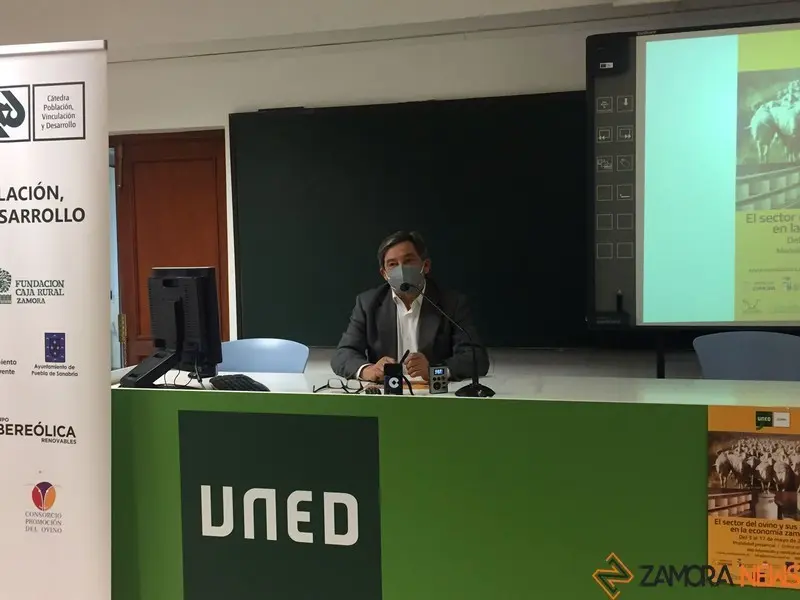 Juan Andrés Blanco, en la UNED. Foto de archivo