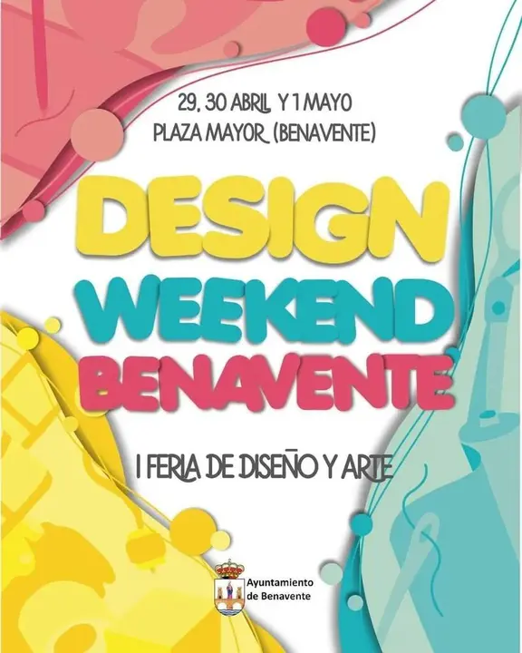 Cartel Design Benavente Weekend