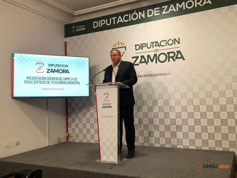 El vicepresidente tercero de la Diputación de Zamora y diputado de Medio Ambiente y Obras Municipales, Javier Faúndez Domínguez