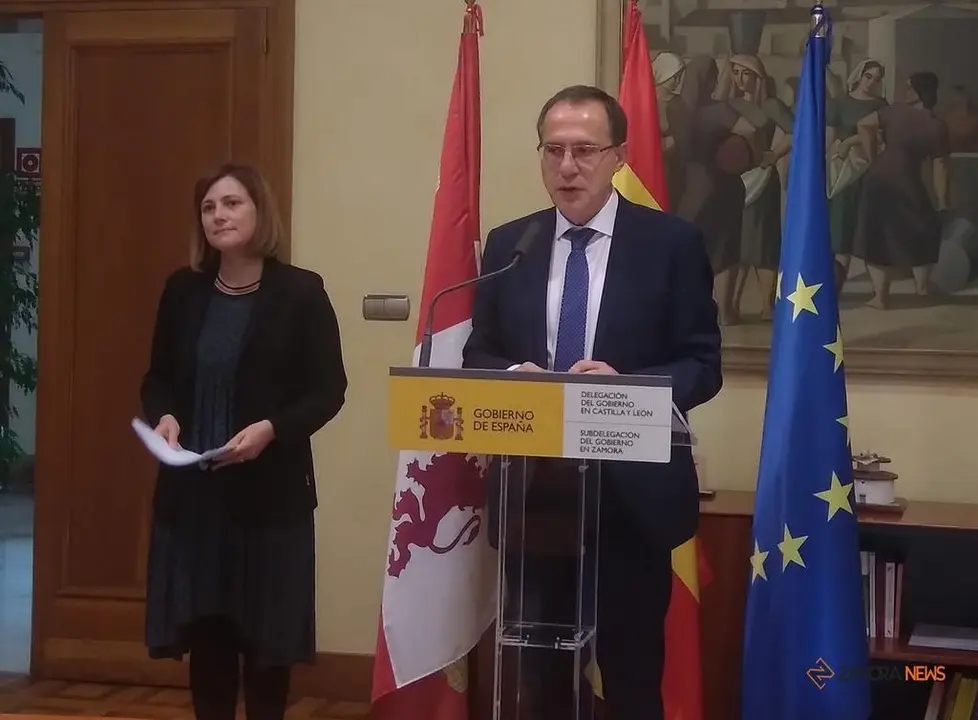 El subdelegado del Gobierno en Zamora, Ángel Blanco