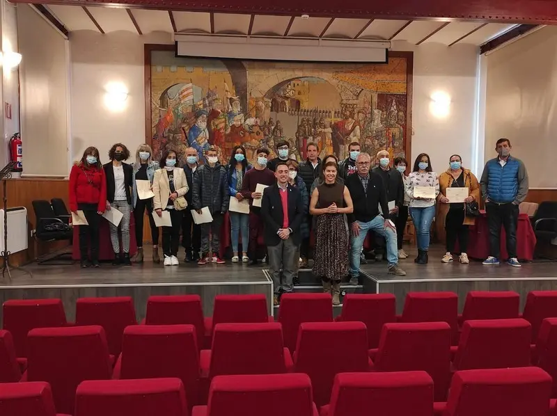 La delegada de la Junta y el alcalde de Benavente, en la clausura
