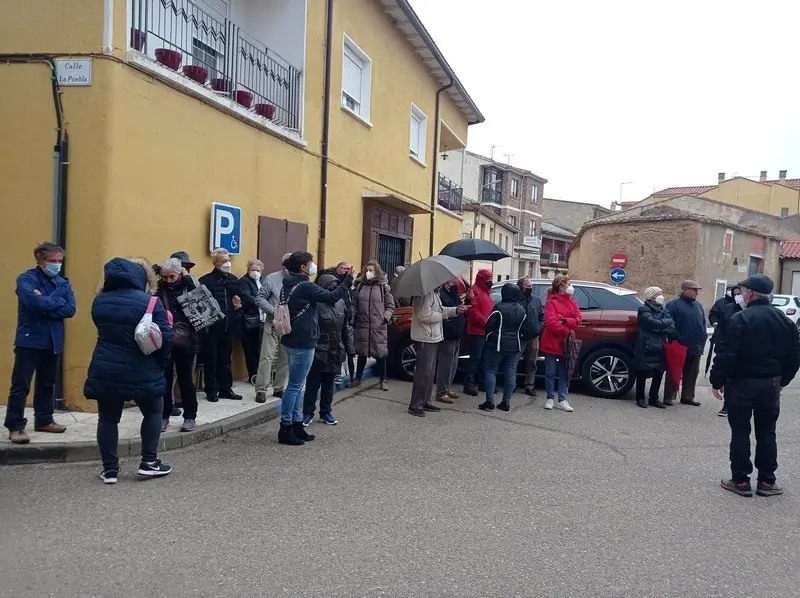 Concentración en defensa de la Sanidad en Tábara