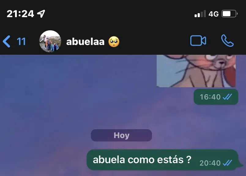 Conversación abuela