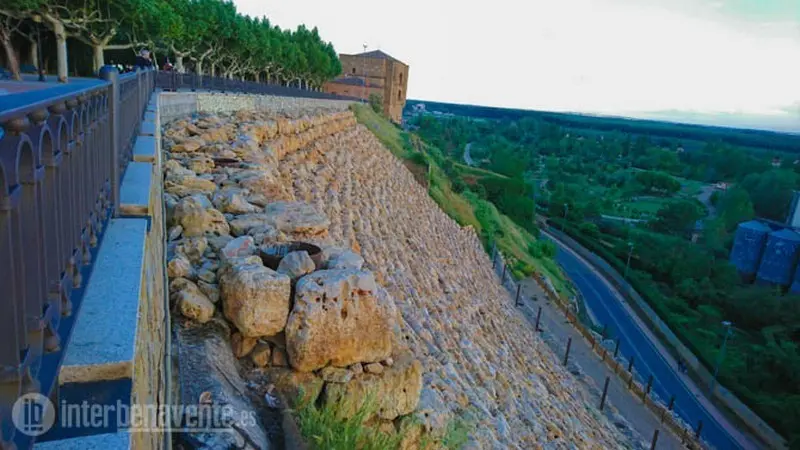 Cuesta de La Mota de Benavente. Foto Interbenavente