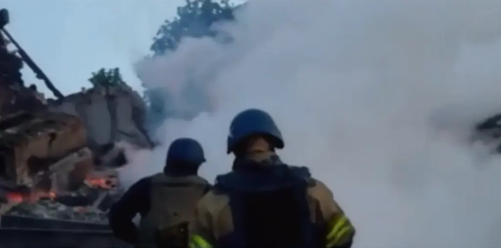 Ataque a una escuela en Lugansk
