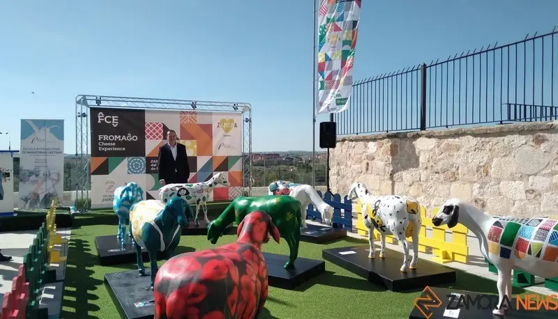Francisco Requejo, en la presentación de la muestra de ovejas autóctonas Fromago