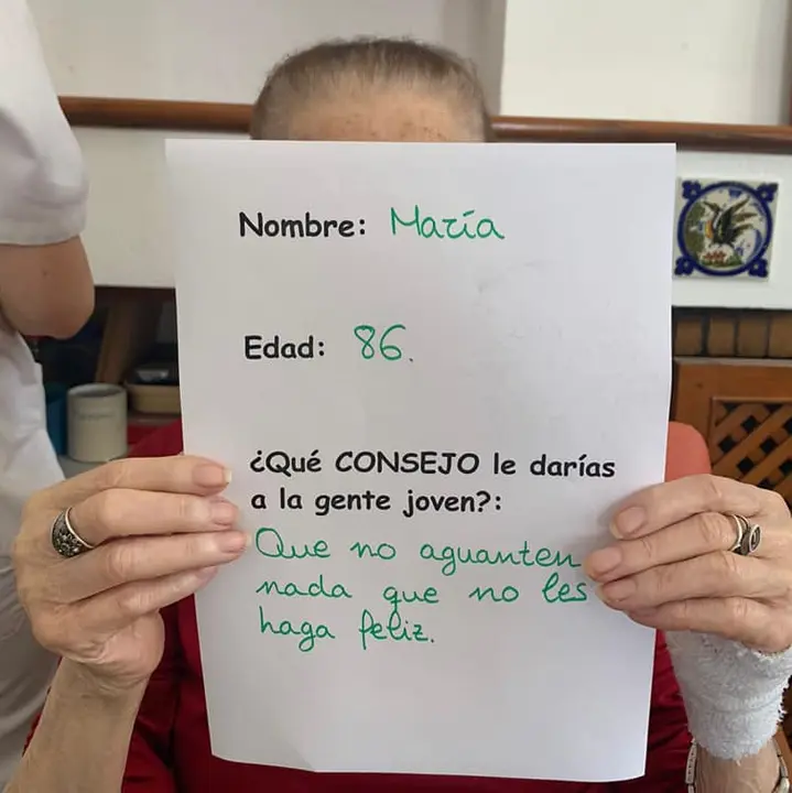 Nebrija mensaje anciana