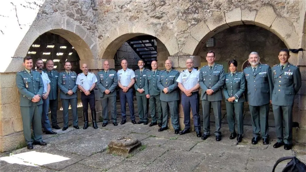 La Guardia Civil y la G.N.R Portuguesa comparten unas jornadas de cooperación transfronteriza