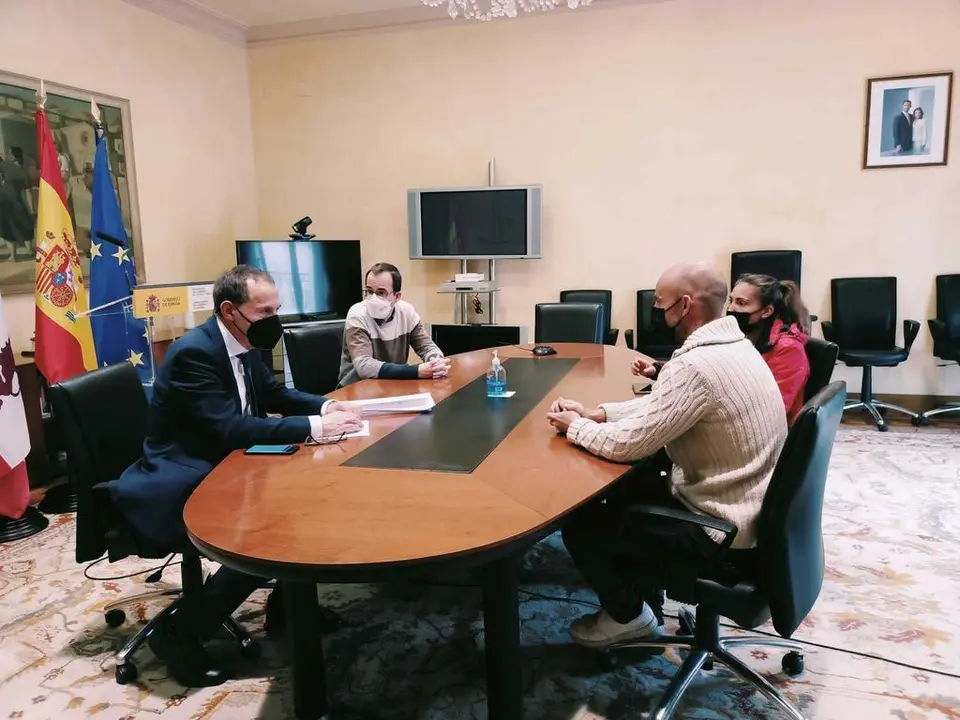 Reunión de la Subdelegación del Gobierno con Acción Norte