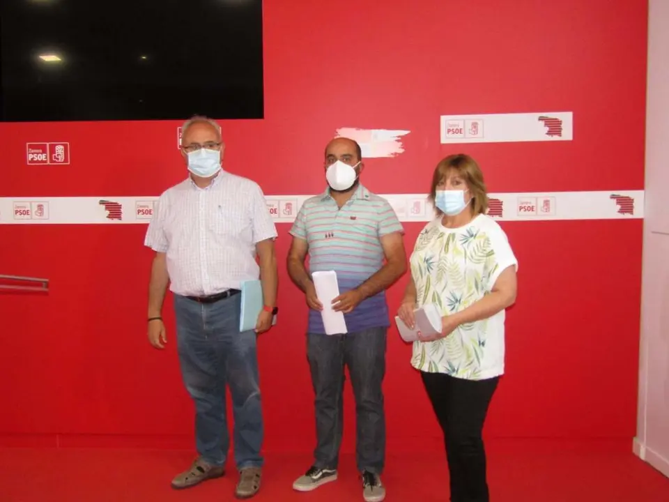 PSOE-UGT-CCOO Rueda de Prensa Diágolo Social