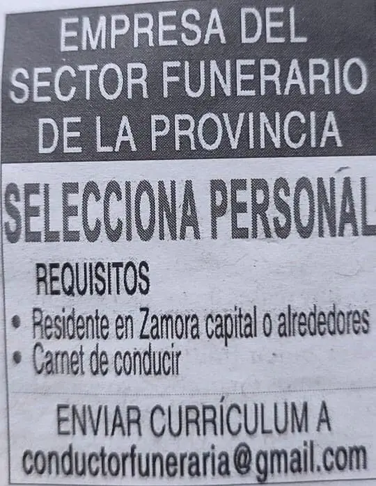 Oferta empleo