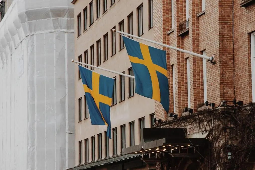 Bandera de Suecia