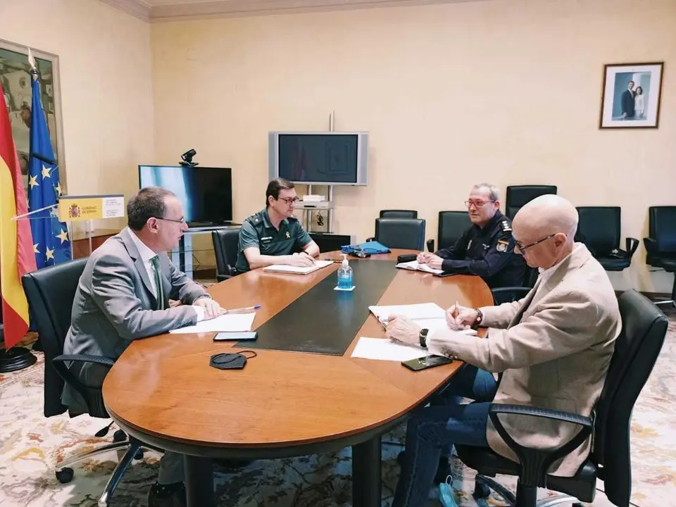 Reunión de coordinación entre la Subdelegación del Gobierno en Zamora y las FCSE
