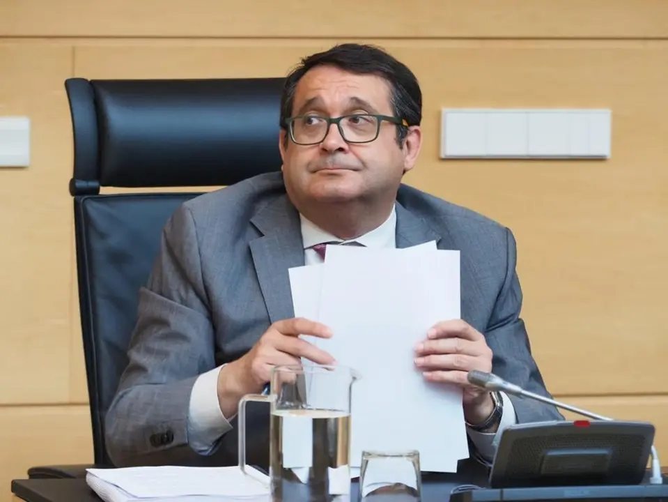 El portavoz de Agricultura, Ganadería y Desarrollo del Grupo Socialista en las Cortes de Castilla y León, Juan Luis Cepa