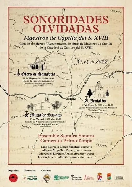 Cartel de la gira de conciertos