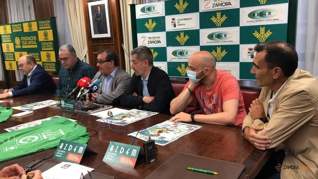 Presentación de la VII Carrera Cerco de Zamora - Zamora Cerca de la Esclerosis Múltiple