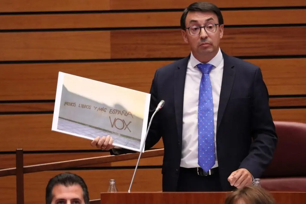 El portavoz de Educación del Grupo Socialista en las Cortes de Castilla y León, Fernando Pablos